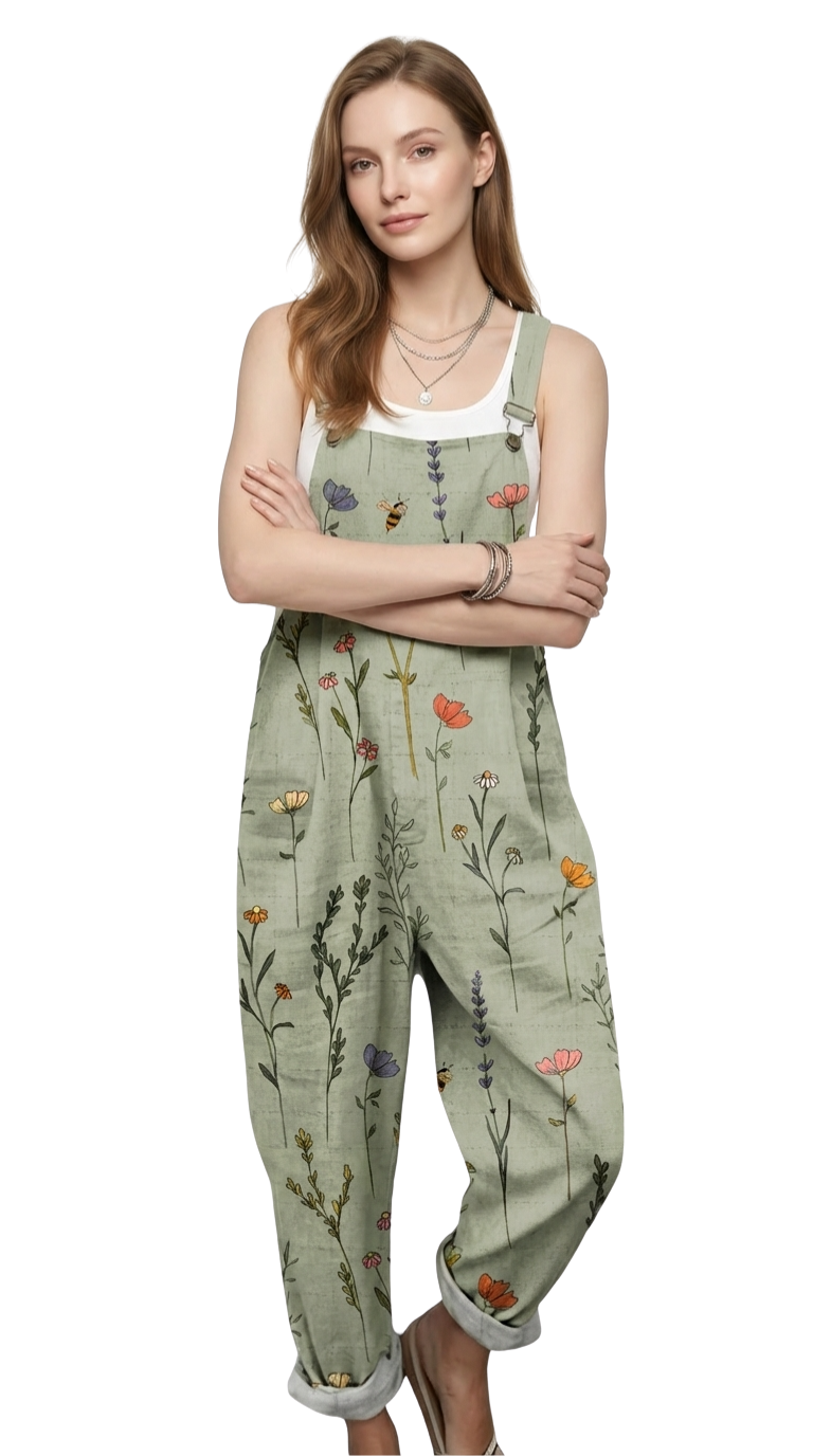 Cómodo mono con estampados