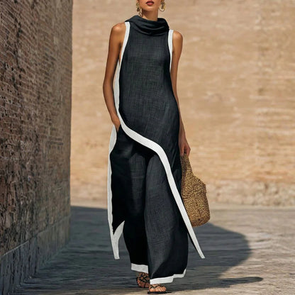 Leonora | Conjunto elegante de lino