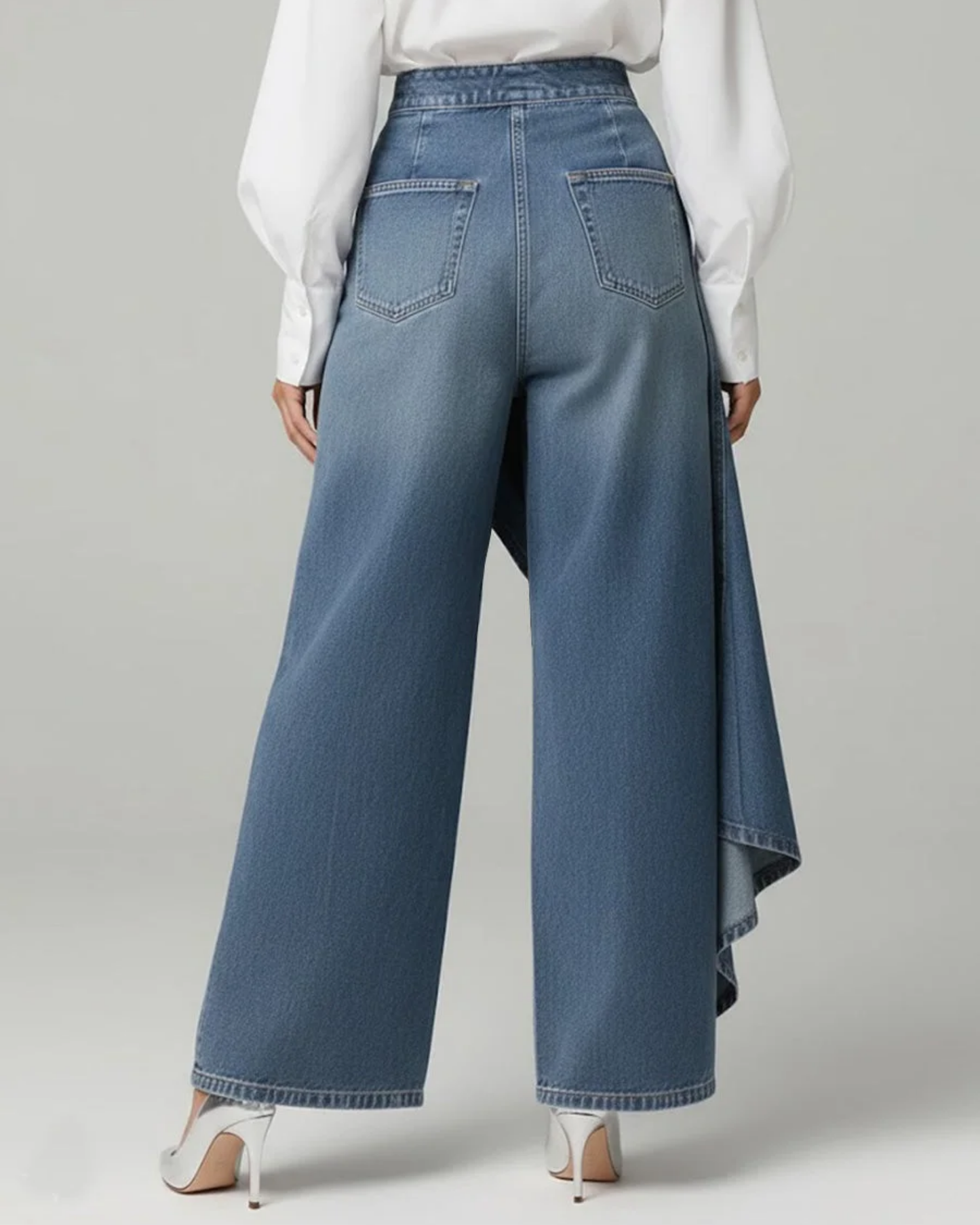 Maria™ | Pantalones vaqueros con lazo