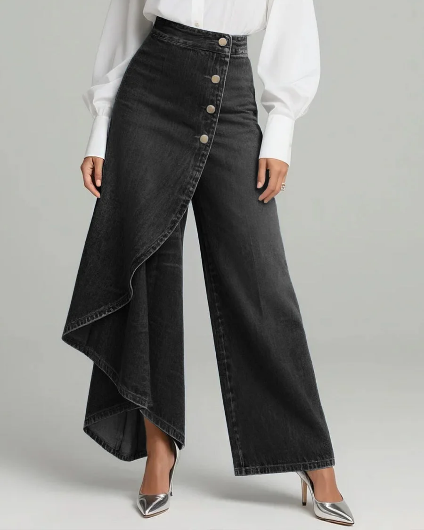 Maria™ | Pantalones vaqueros con lazo