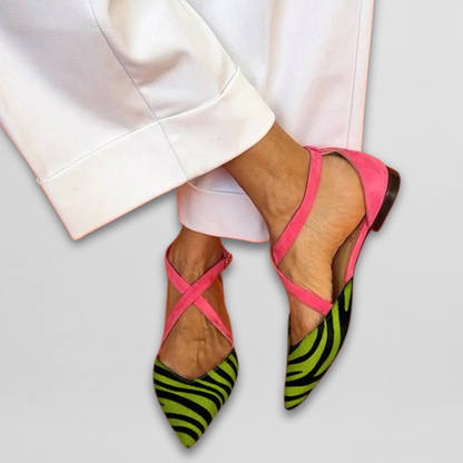 Fern | Bailarina Cebra Rosa