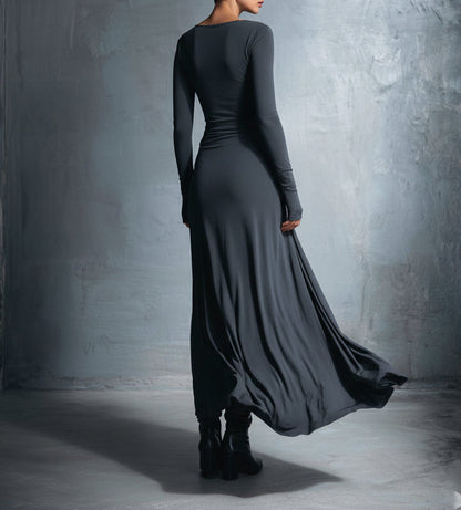 Victoria - Vestido con nudo lateral