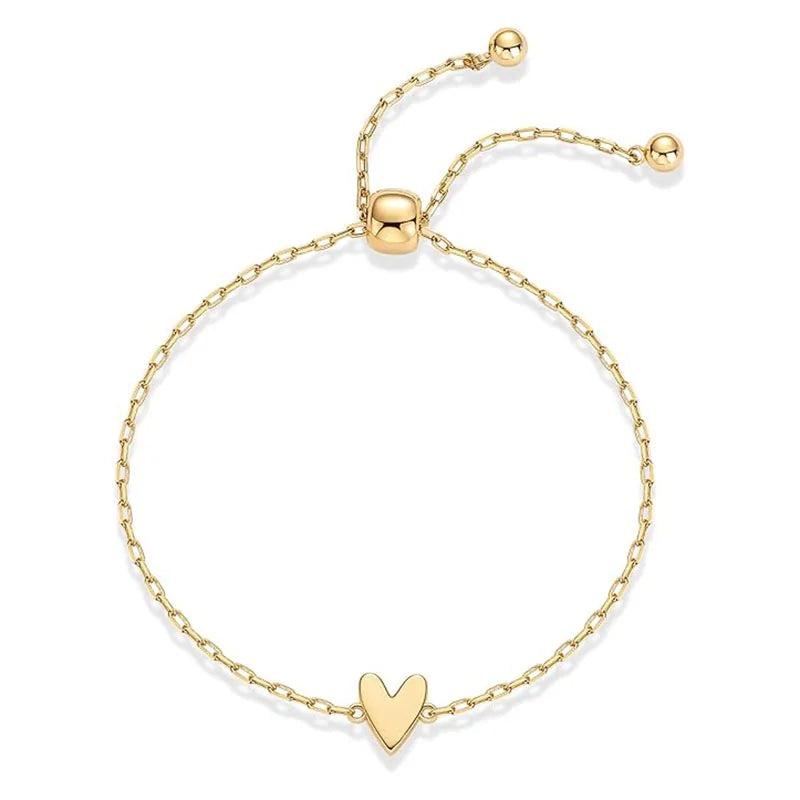 Pulsera Adelaida de Vega Madrid con corazones a juego, joya elegante en diseño de corazones para mujer.