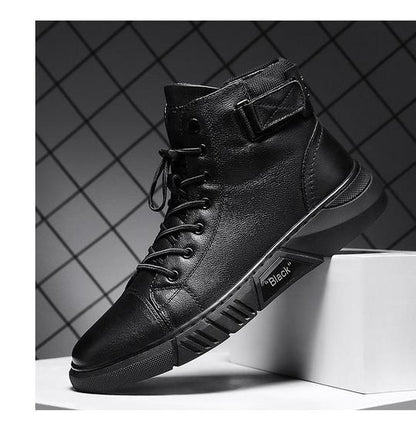 Zapatos de cuero de alta calidad hombre