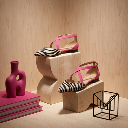 Fern | Bailarina Cebra Rosa