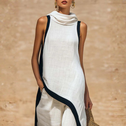 Leonora | Conjunto elegante de lino
