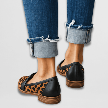 Helen | Mocasines ortopédicos de suave piel de ante