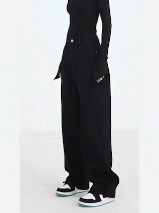Pantalones de cintura ancha