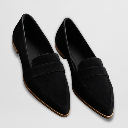 Helen | Mocasines ortopédicos de suave piel de ante
