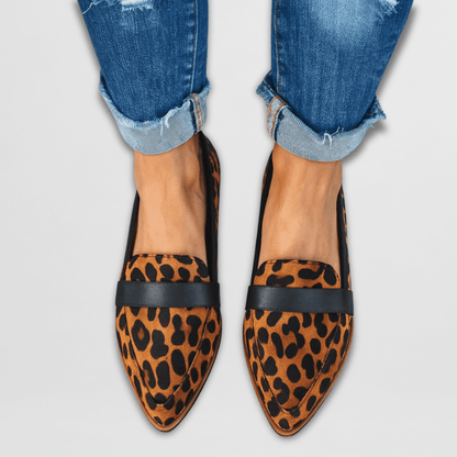 Helen | Mocasines ortopédicos de suave piel de ante
