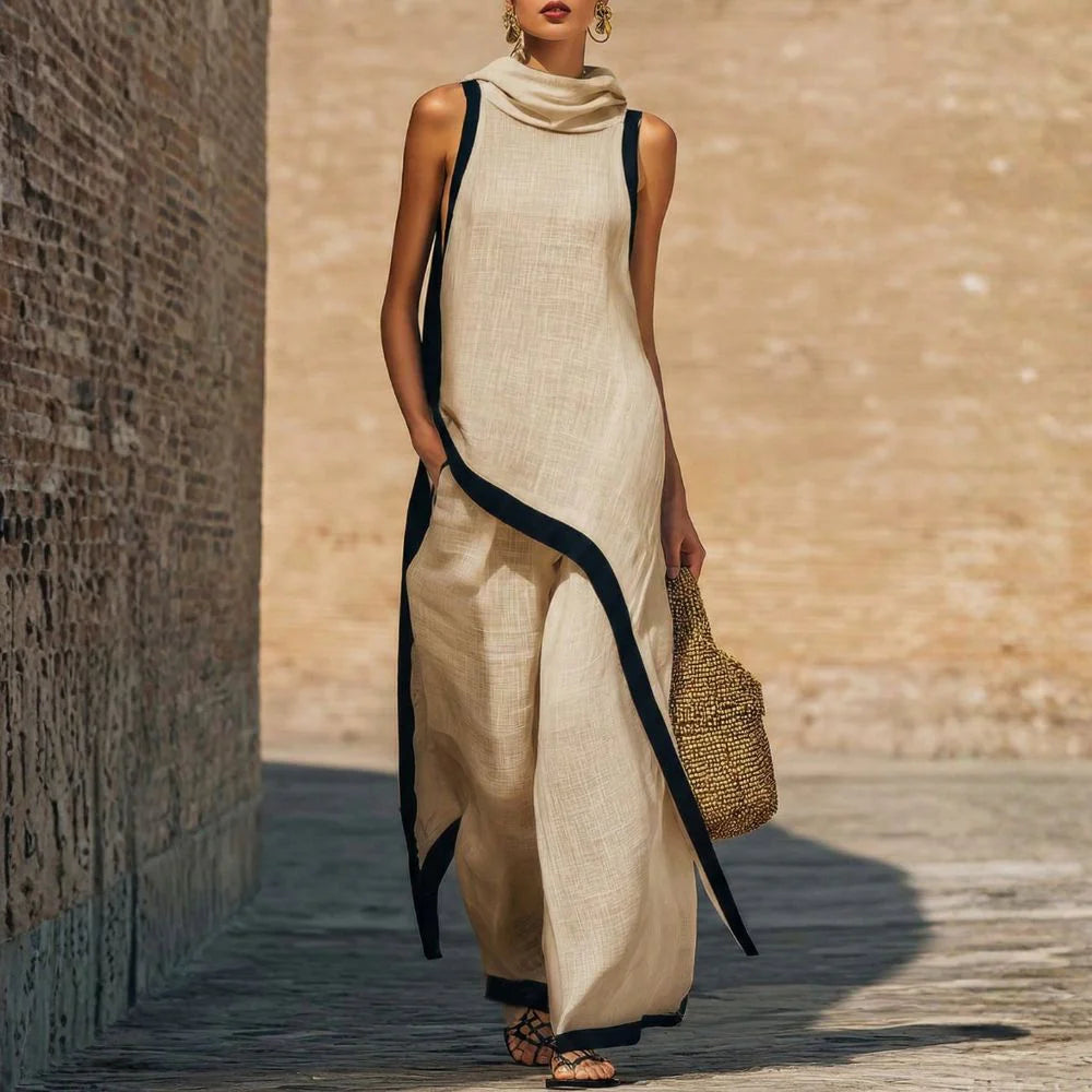 Leonora | Conjunto elegante de lino