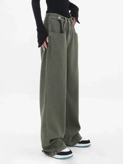 Pantalones de cintura ancha