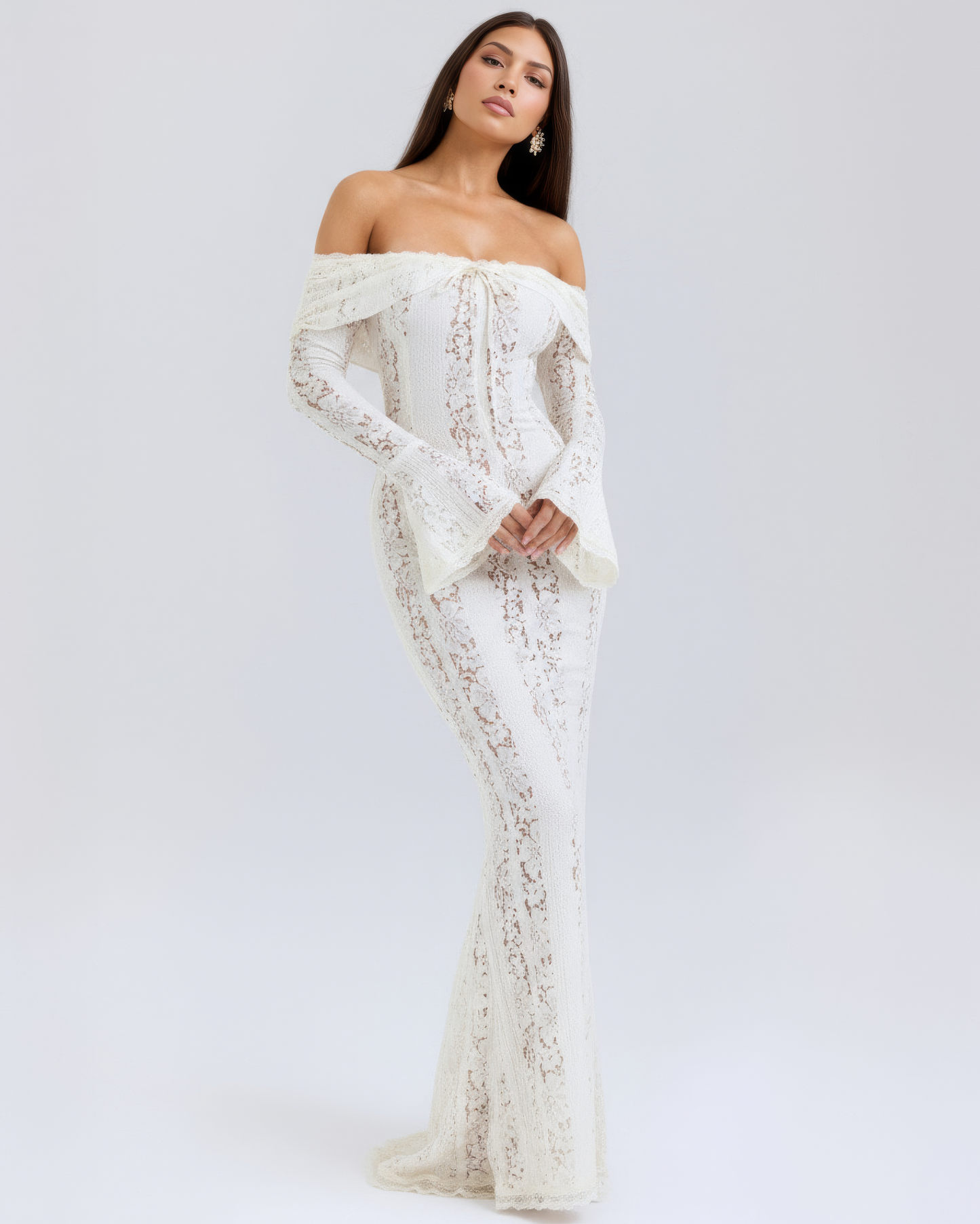 Alessandra | Vestido Largo con Diseño Elegante - Vega Madrid
