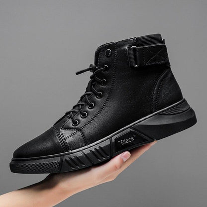 Zapatos de cuero de alta calidad hombre