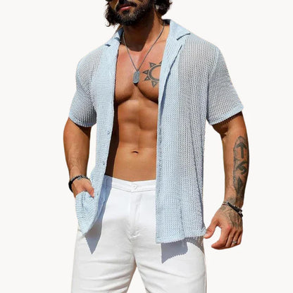 Rodrigo - Camisa calada de manga corta