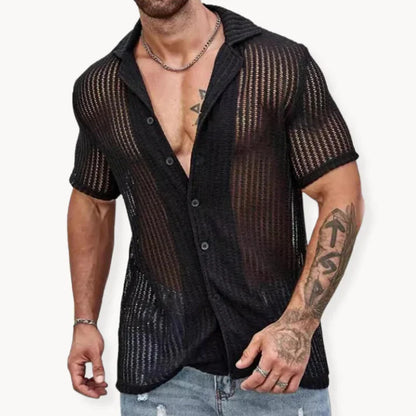 Rodrigo - Camisa calada de manga corta