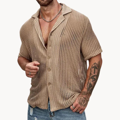 Rodrigo - Camisa calada de manga corta