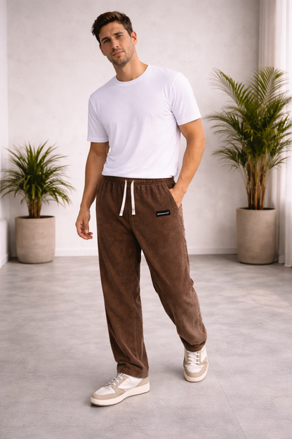 Pedro | Pantalones holgados con cordón - Vega Madrid