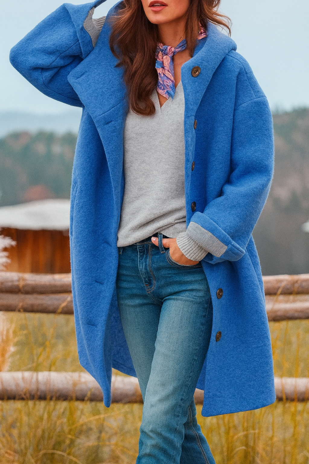 Natasha - Chaqueta con capucha