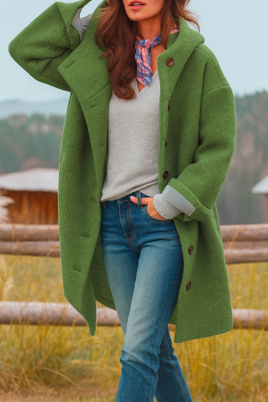 Natasha - Chaqueta con capucha