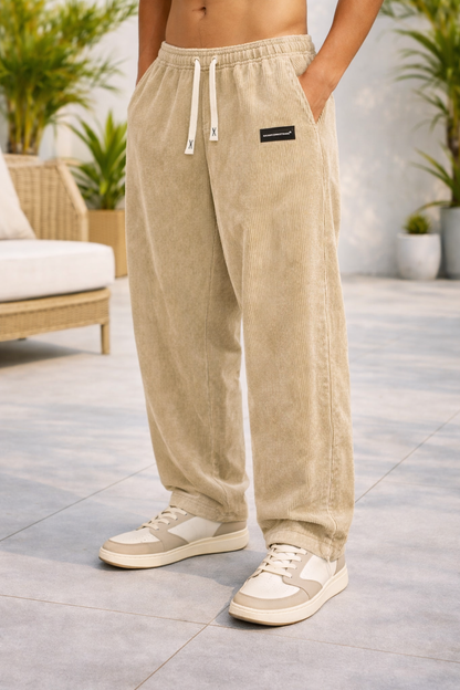 Pedro | Pantalones holgados con cordón - Vega Madrid
