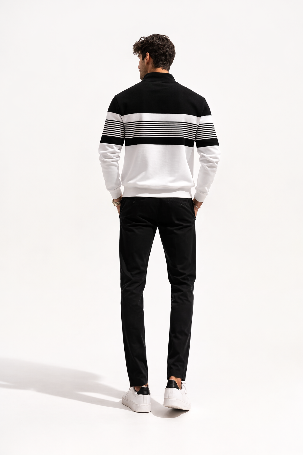 Carlos | Conjunto Casual con Media Cremallera y Pantalón - Vega Madrid