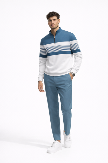 Carlos | Conjunto Casual con Media Cremallera y Pantalón - Vega Madrid