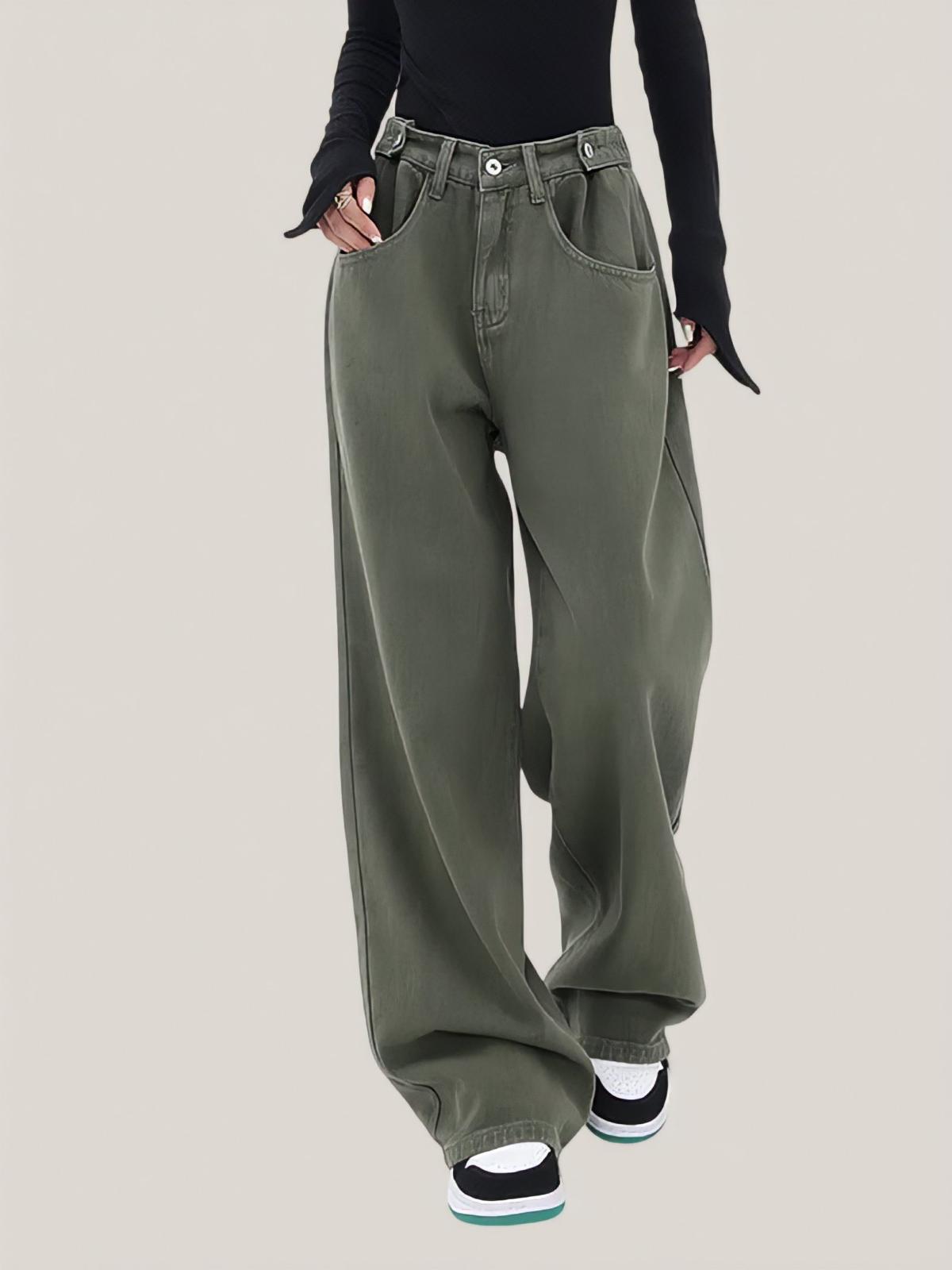 Pantalones de cintura ancha