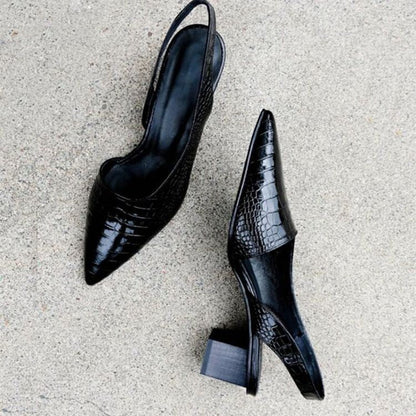 Wynn | Zapatos de tacón con punta ancha