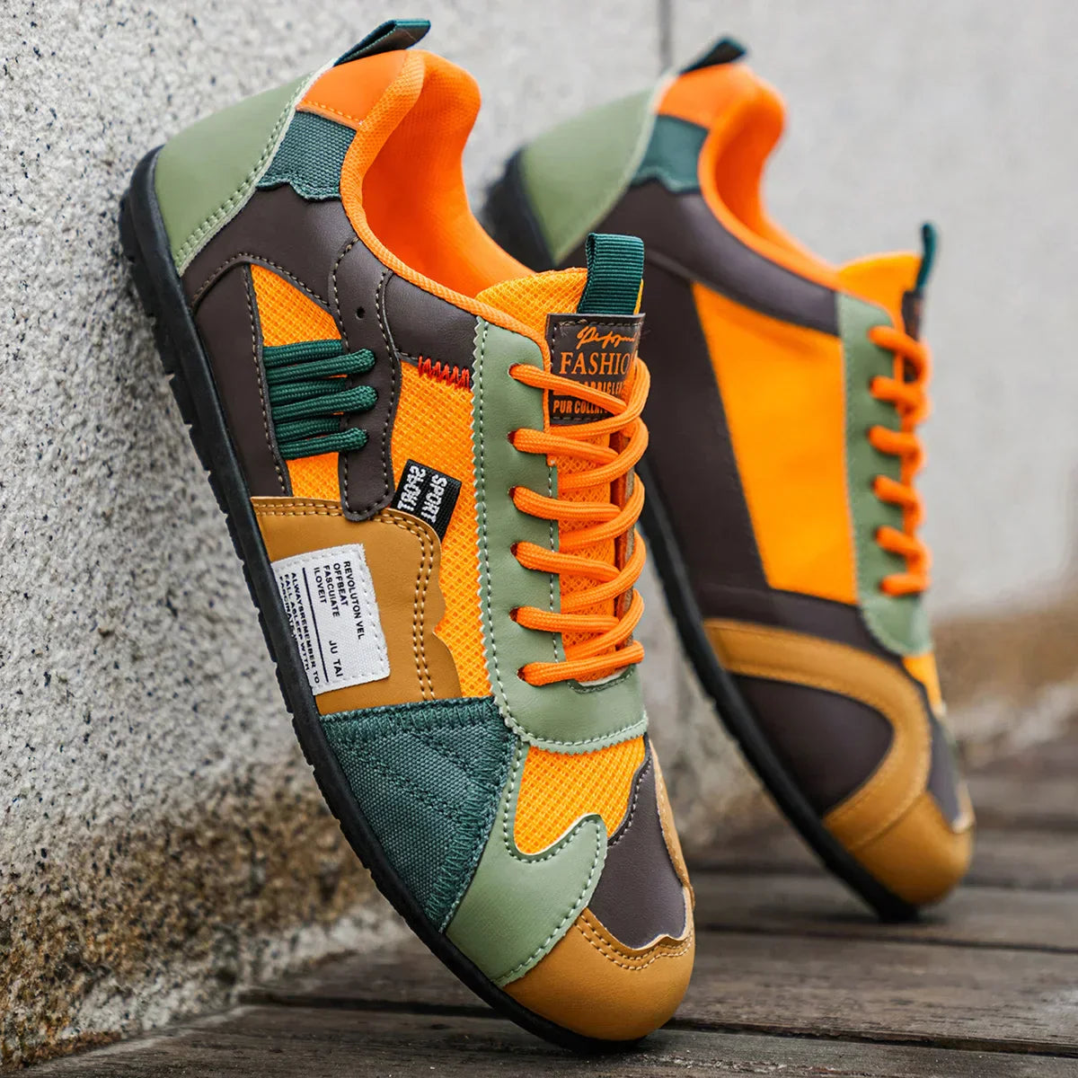John | Zapatillas retro de colores