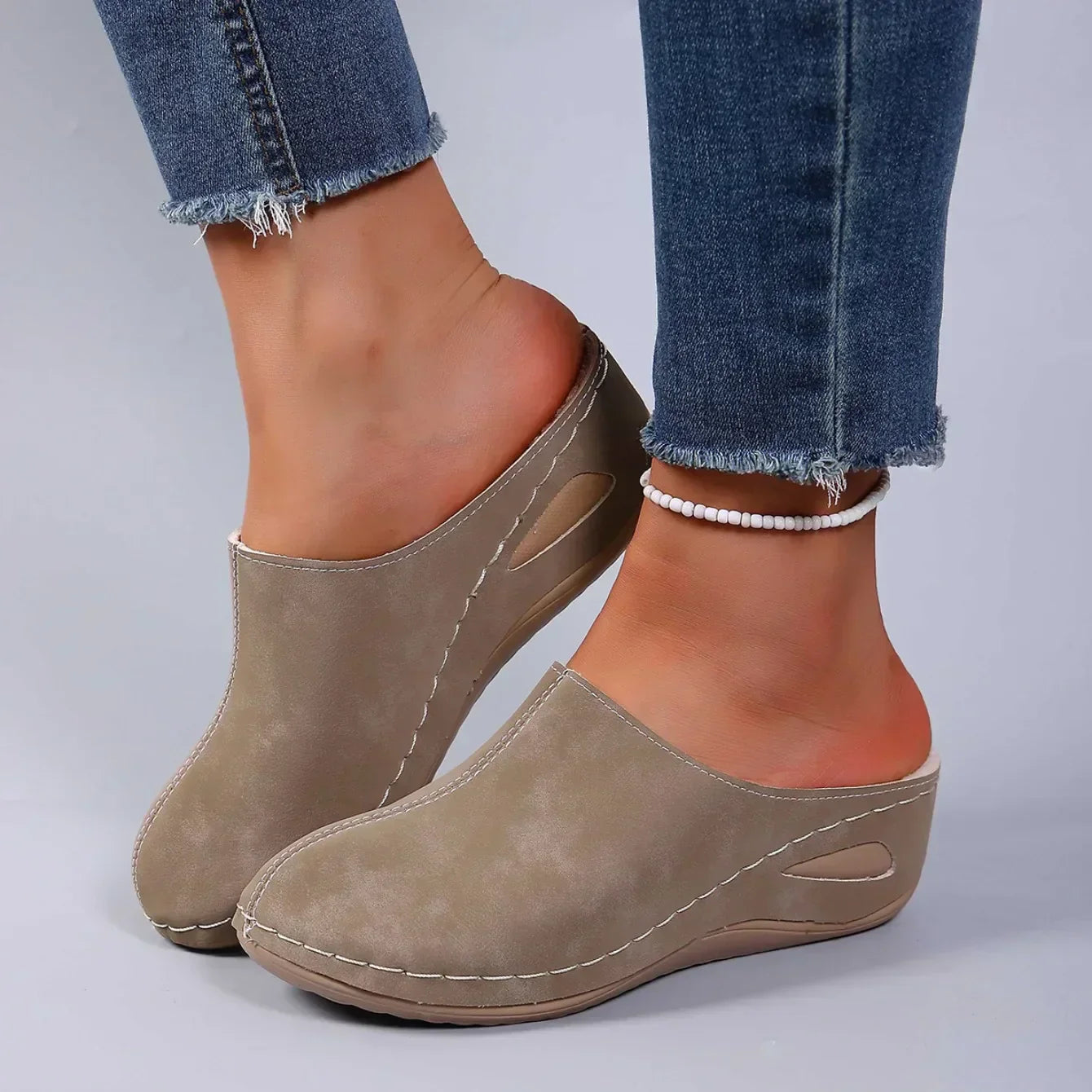 Zapatillas ortopédicas de vellón