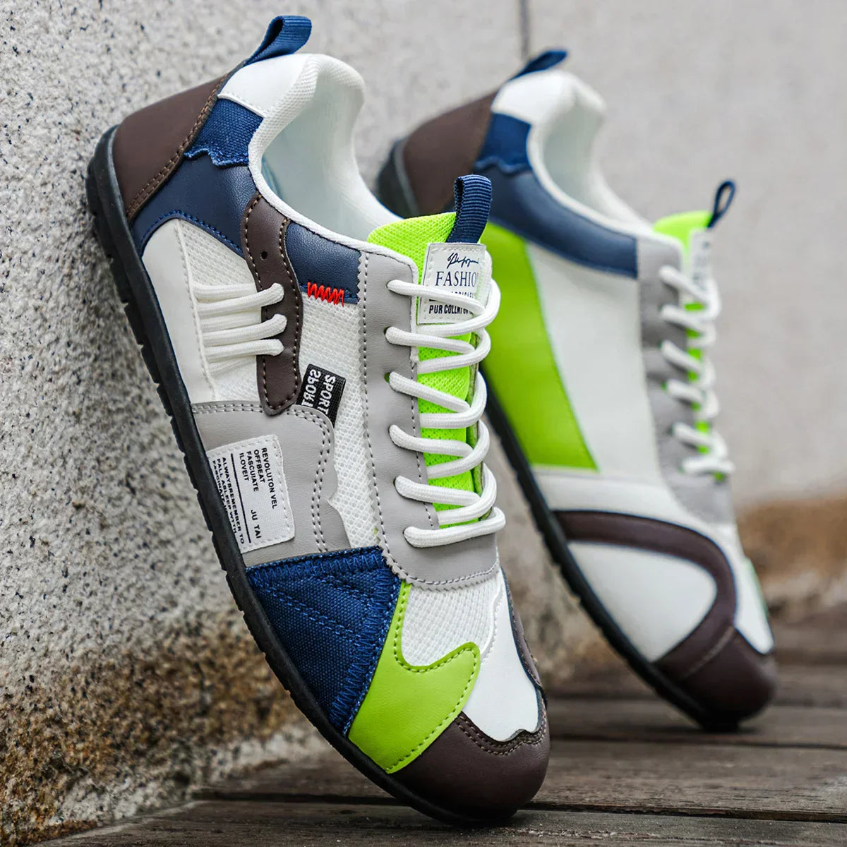 John | Zapatillas retro de colores