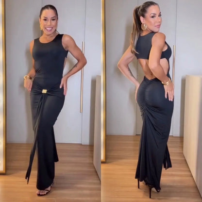 Vestido largo elegante
