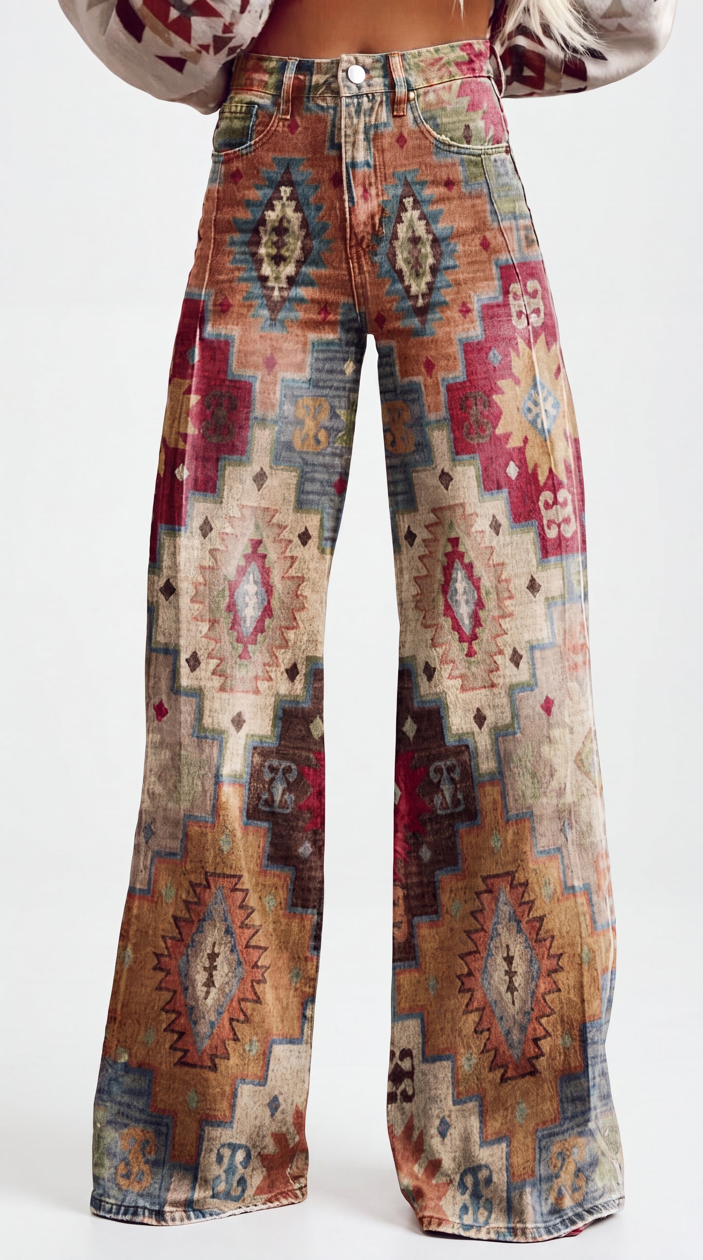 Dakota | Pantalón Palazzo Boho
