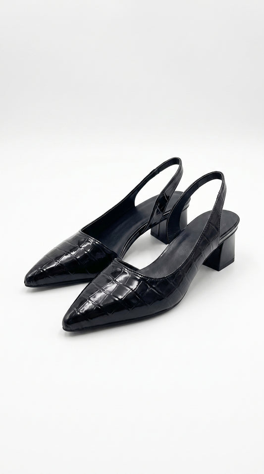 Wynn | Zapatos de tacón con punta ancha