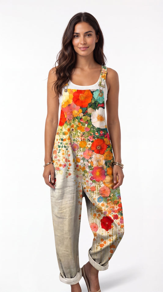 Georgina | Mono Floral Multicolor Cómodo