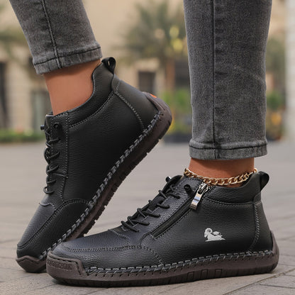 Mila - Zapatillas ortopédicas cómodas con cremallera