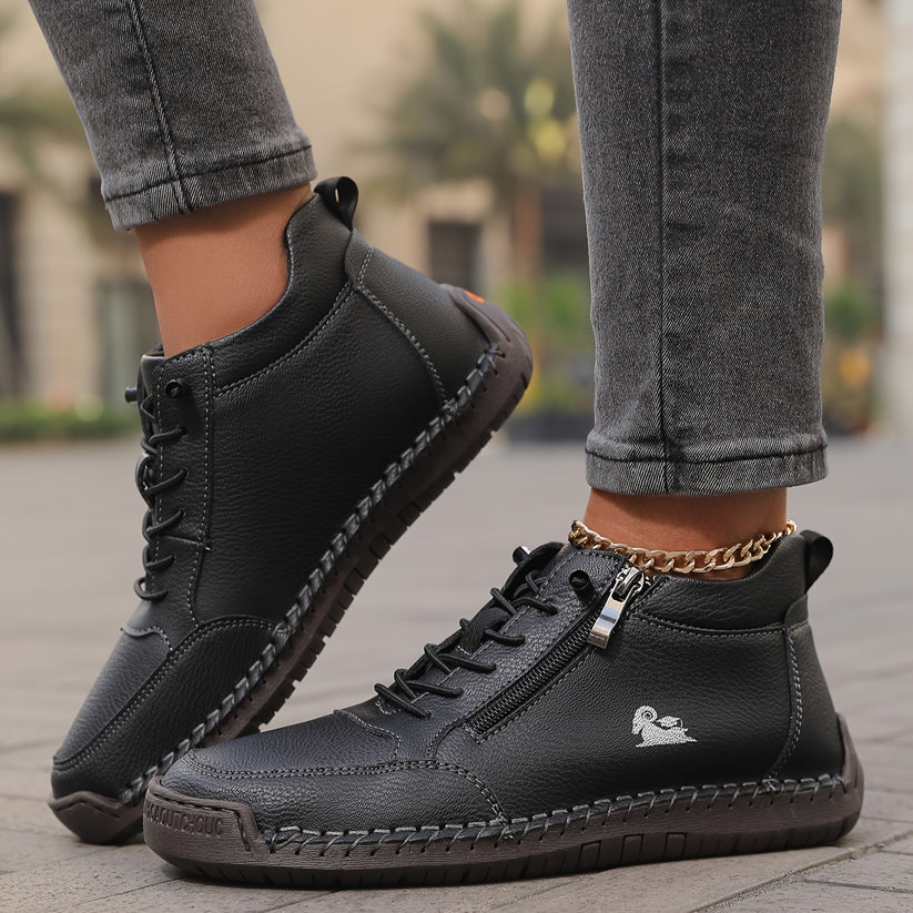 Mila - Zapatillas ortopédicas cómodas con cremallera