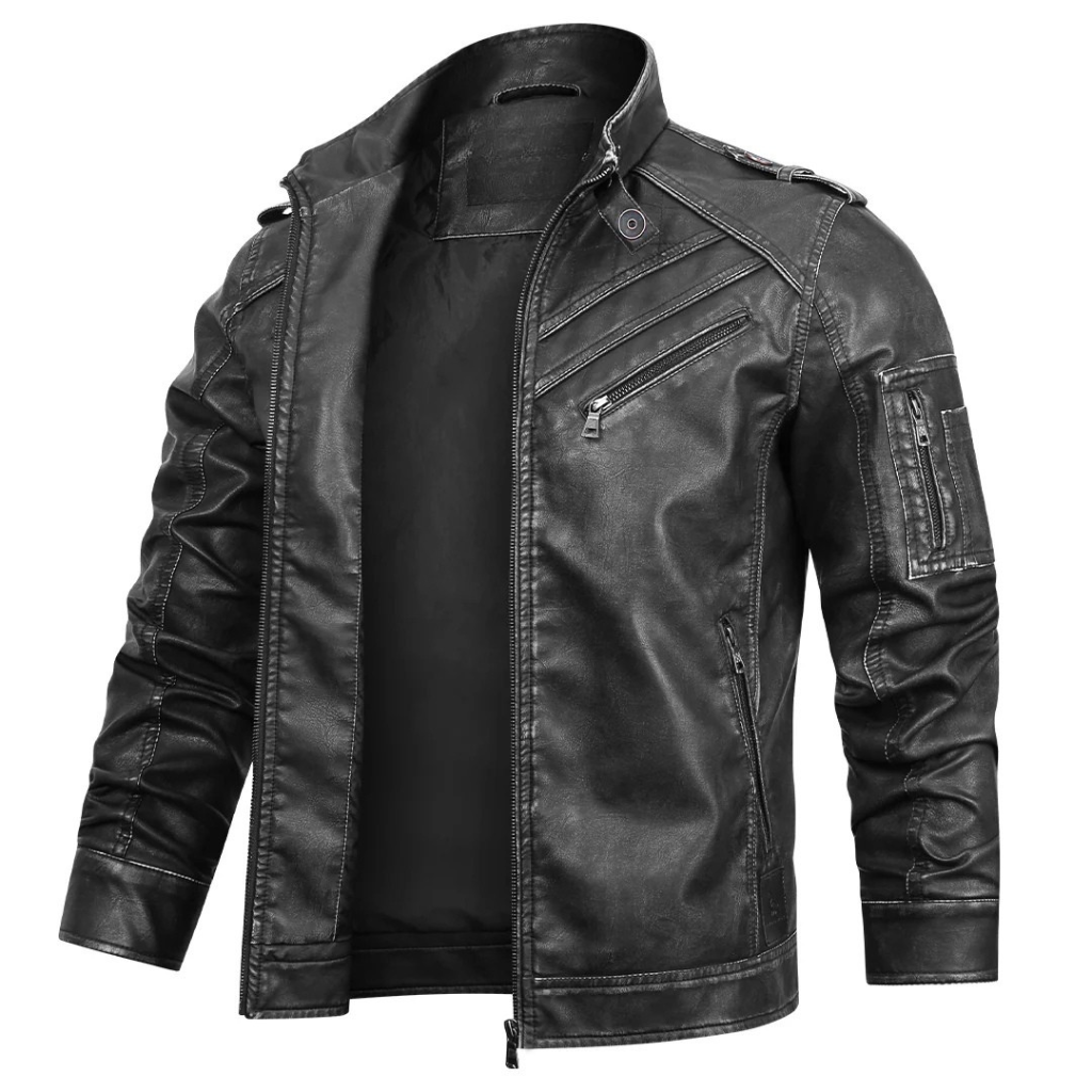 Leo - Chaqueta de cuero