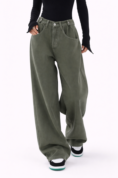 Pantalones de cintura ancha
