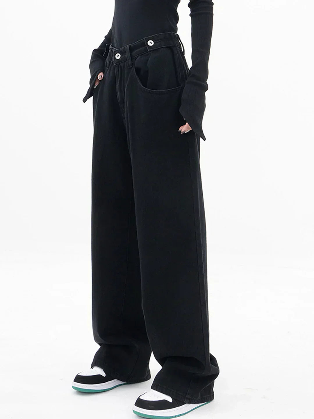 Pantalones de cintura ancha