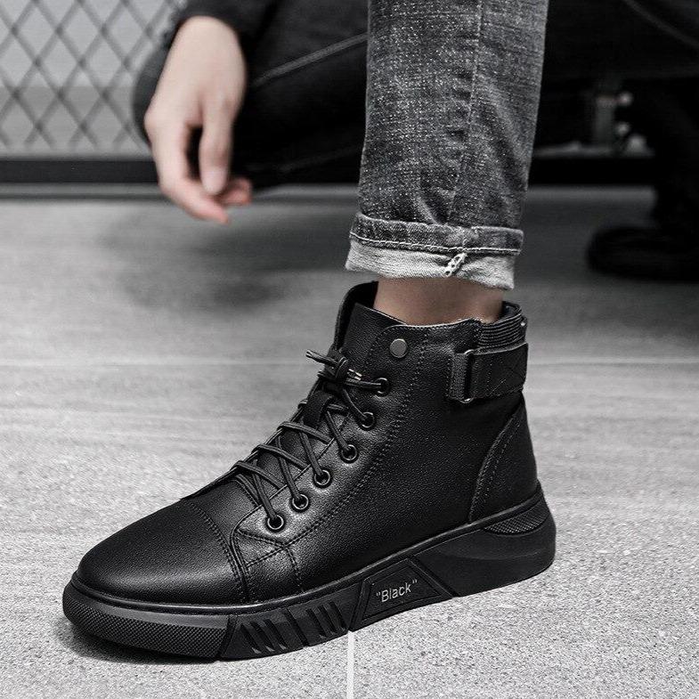 Zapatos de cuero de alta calidad hombre