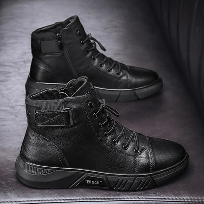 Zapatos de cuero de alta calidad hombre