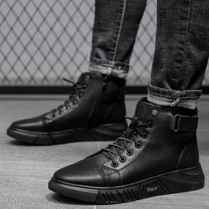 Zapatos de cuero de alta calidad hombre