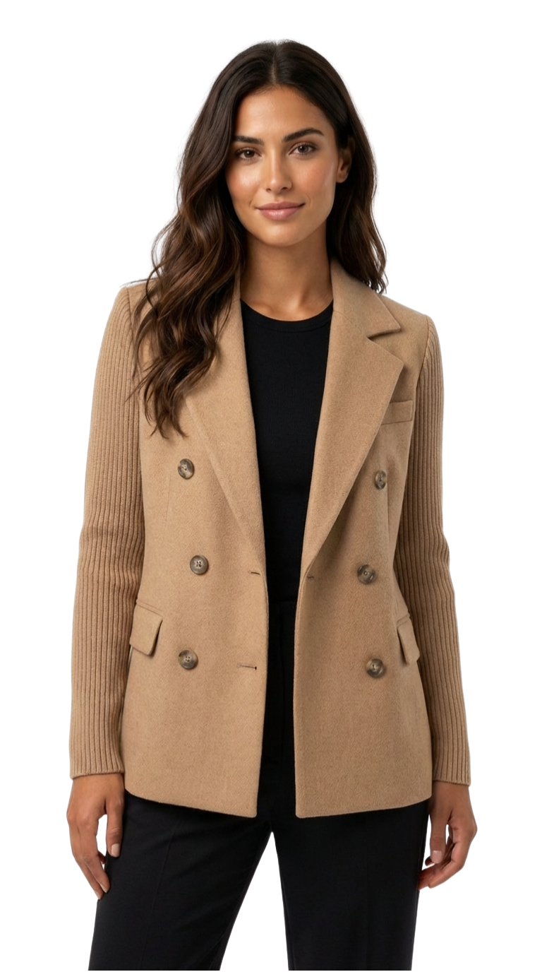 Chaqueta informal con estilo