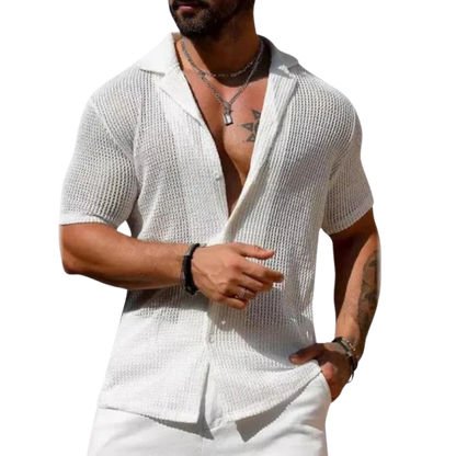 Rodrigo - Camisa calada de manga corta