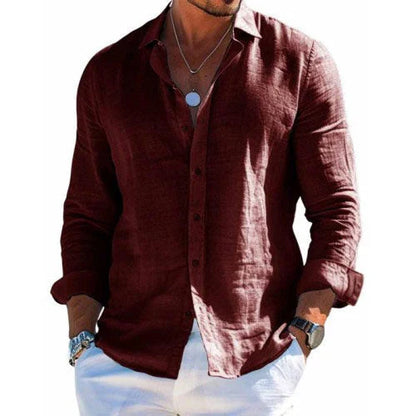 Oscar - Camisa confeccionada en lino
