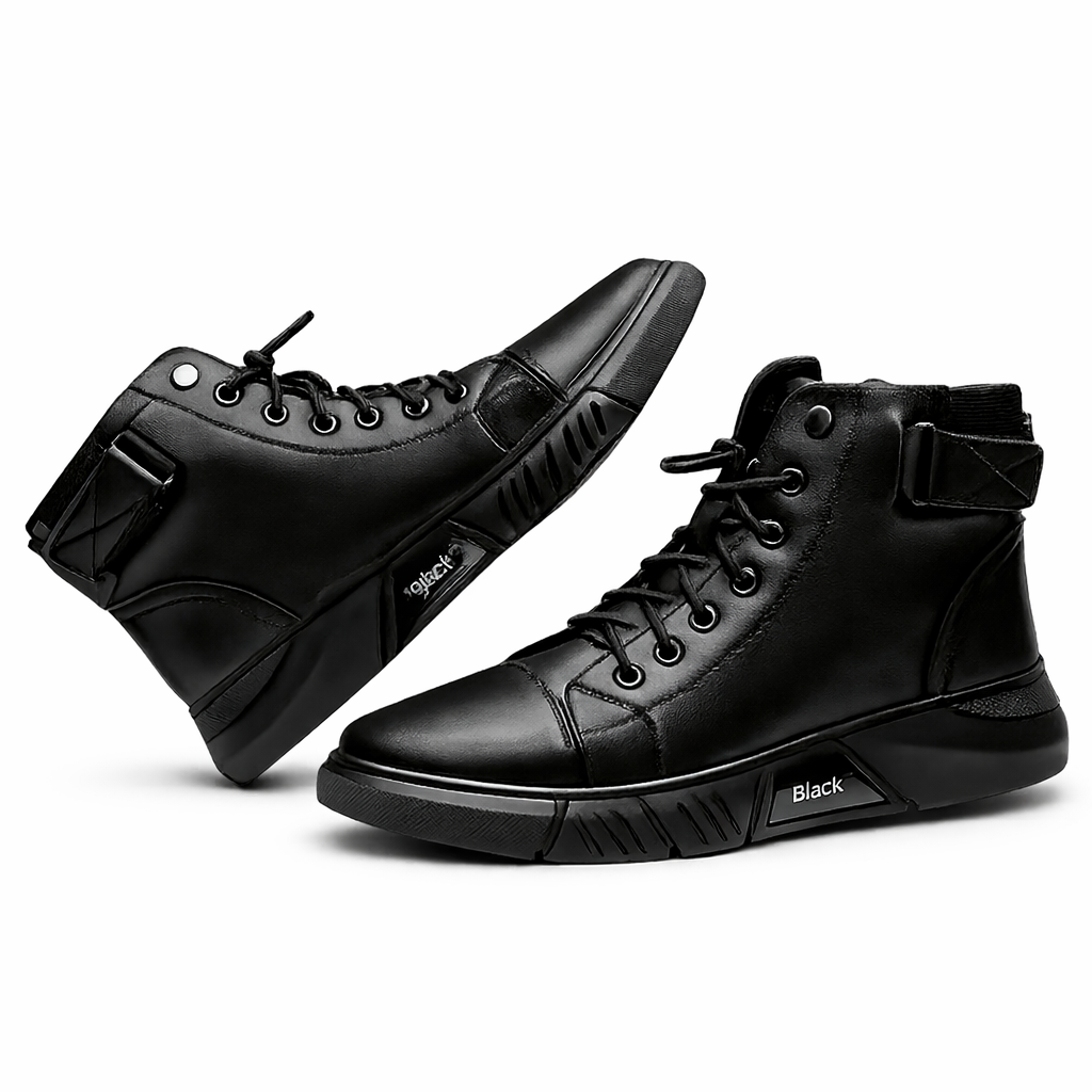 Zapatos de cuero de alta calidad hombre