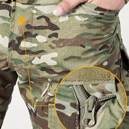 Pantalón cargó con rodilleras