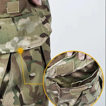 Pantalón cargó con rodilleras